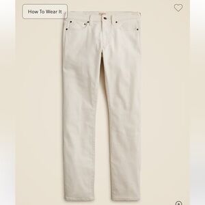 J. Crew 484 Slim-fit Bergen five-pocket pant
